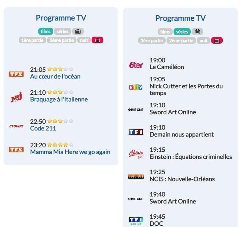 Programme TV intelligent : les nouvelles fonctionnalités prévues en V2 #3