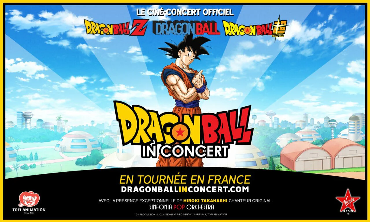 Dragon Ball arrive en ciné-concert partout en France