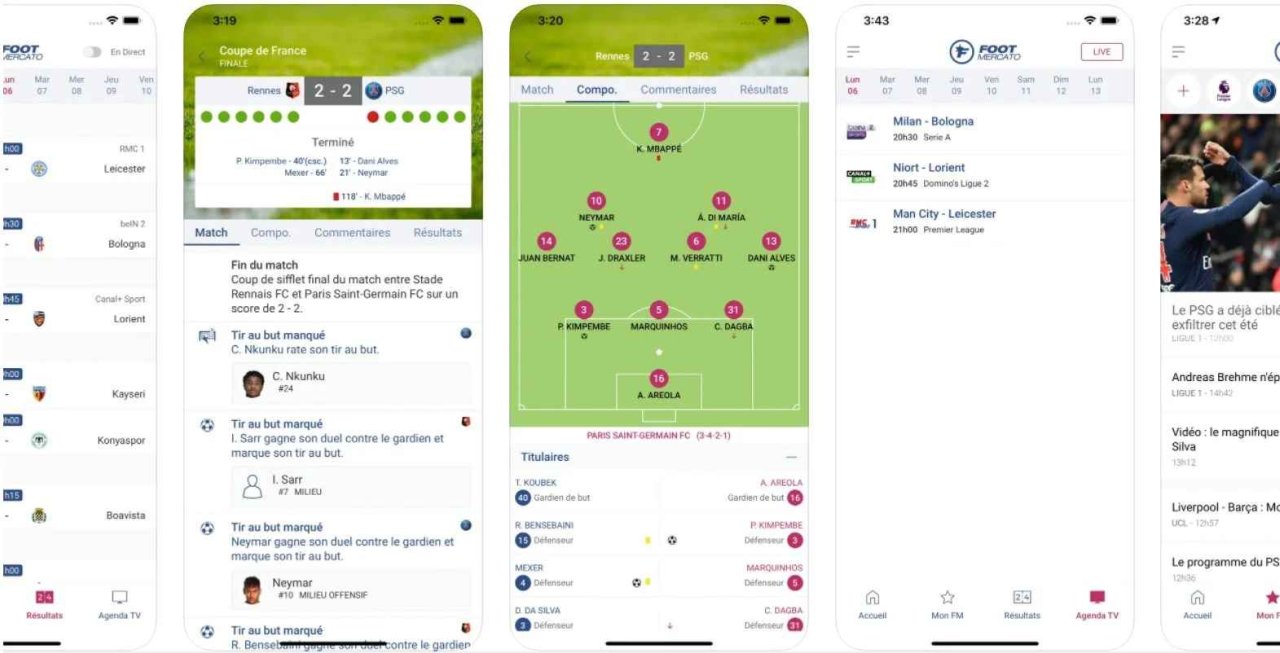 Les meilleures applis mobiles pour suivre le foot, les cotes et les matchs en direct #3