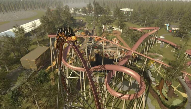 Toutatis, un grand 8 totalement dingue arrive au Parc Astérix : 110km/h, 7 accélérations, 23 air time #2