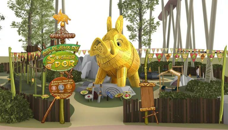 Toutatis, un grand 8 totalement dingue arrive au Parc Astérix : 110km/h, 7 accélérations, 23 air time #6