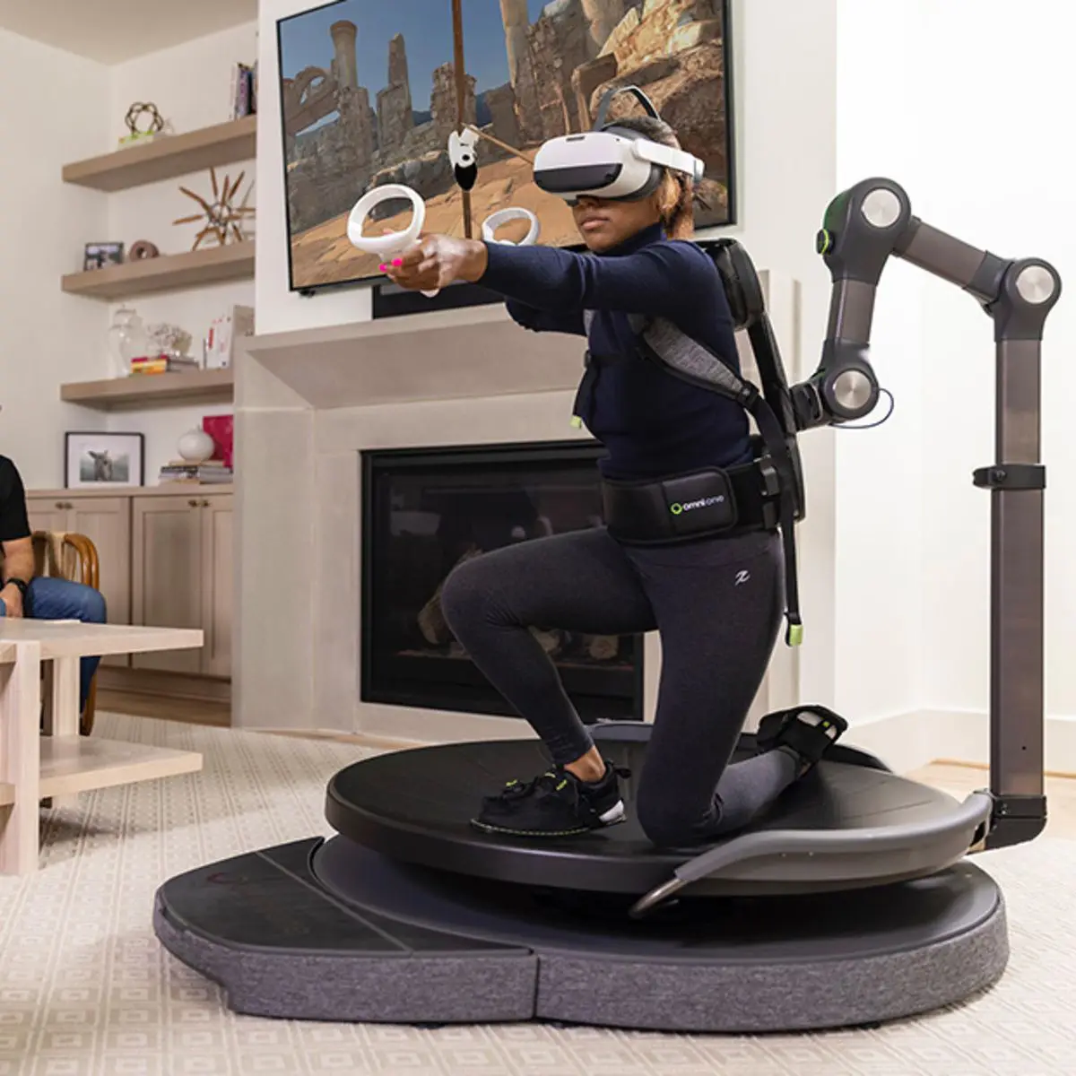 Le tapis Omni One pour se déplacer dans les jeux VR disponible à la vente