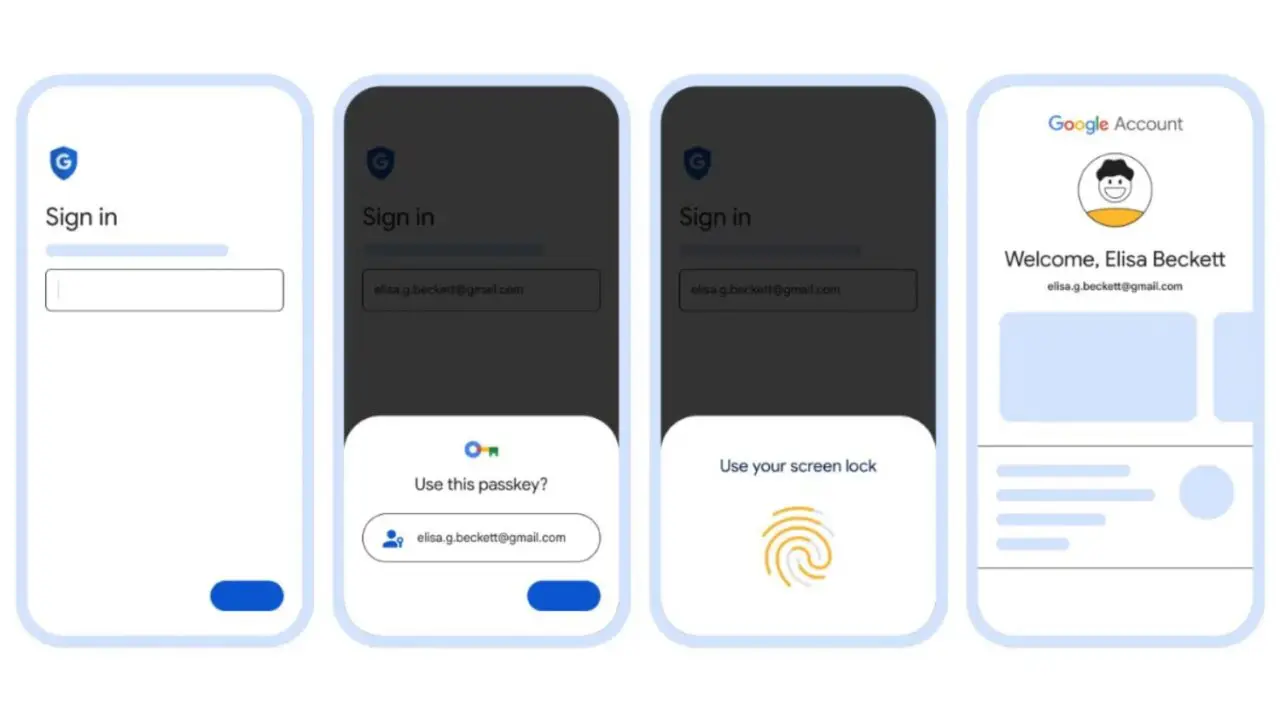 Google annonce la fin des mots de passe : comment utiliser les Passkeys pour vous connecter ? #2