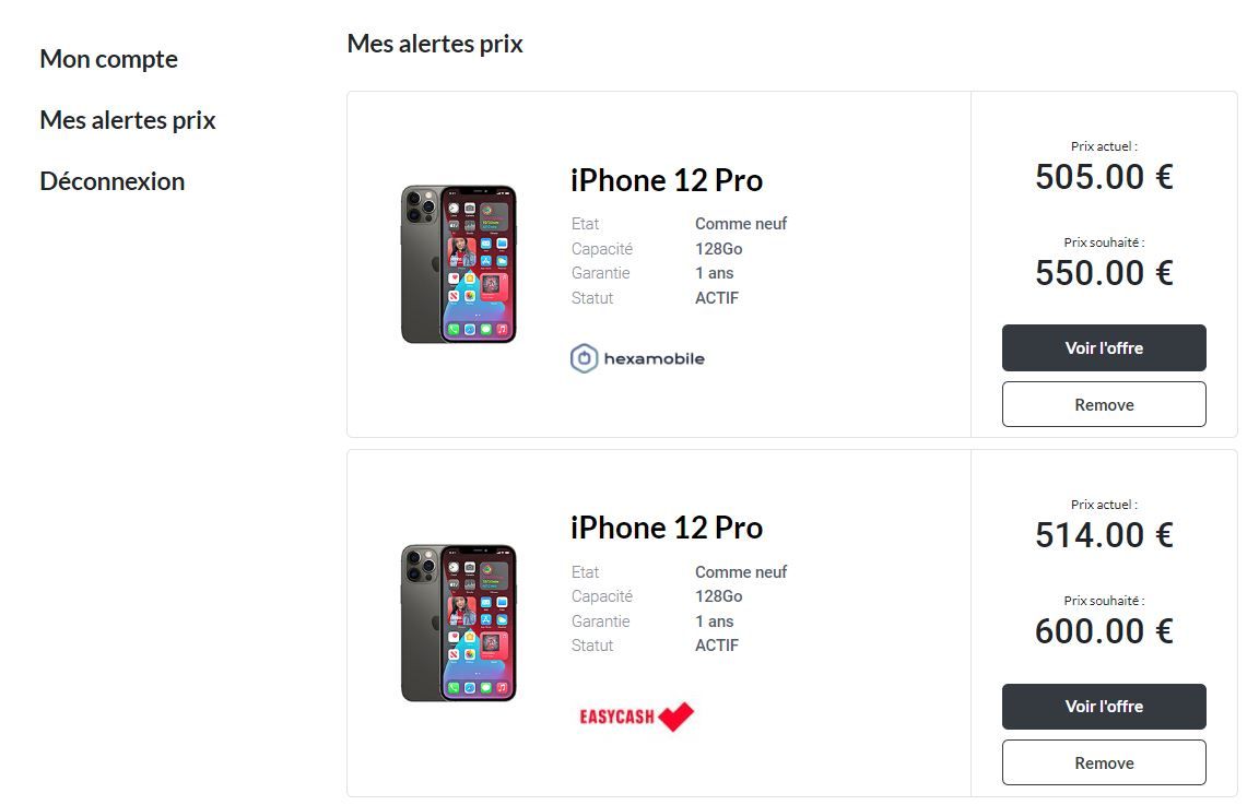 Comparez des centaines d’offres de reprise d’iPhone d’occasion en 2 clics pour le vendre au meilleur prix #9