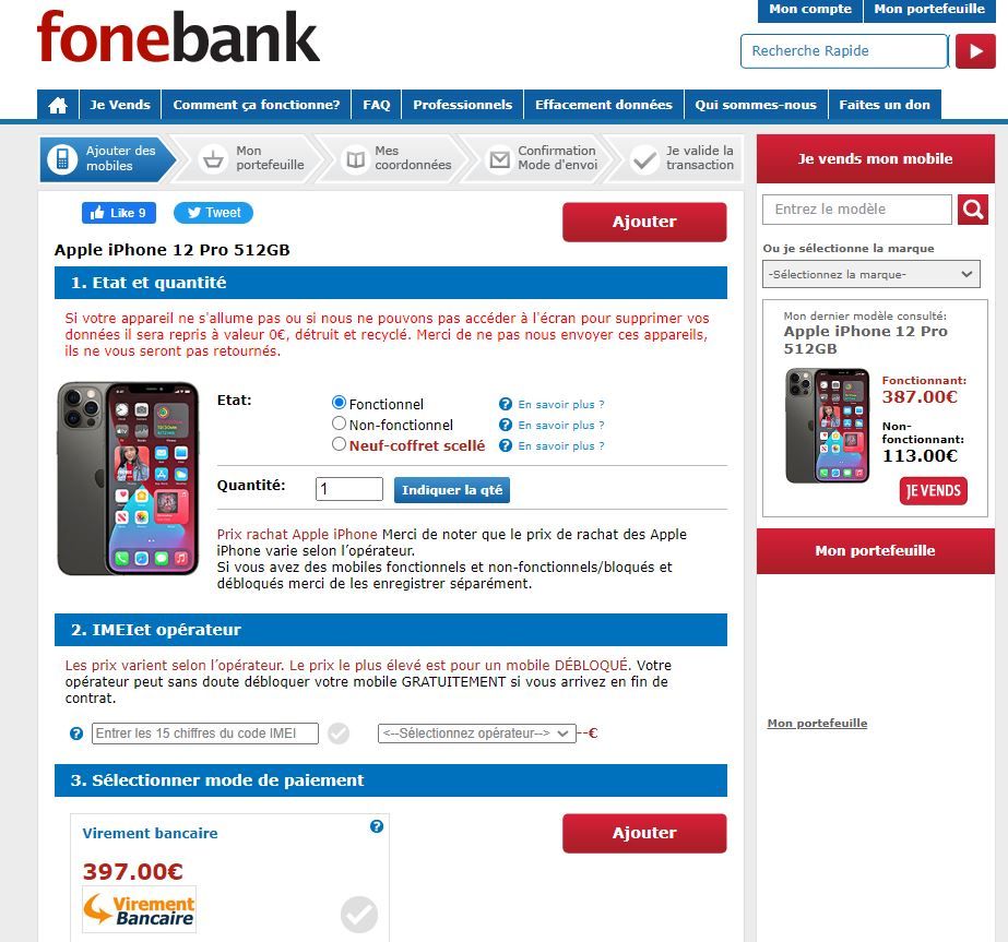Comparez des centaines d’offres de reprise d’iPhone d’occasion en 2 clics pour le vendre au meilleur prix #2