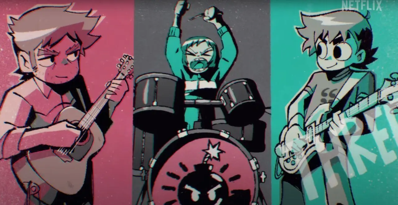 L’animé Scott Pilgrim se dévoile à travers une bande-annonce rock #2