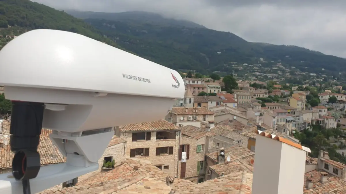 Un pompier met au point des caméras qui utilisent l’IA pour détecter les incendies