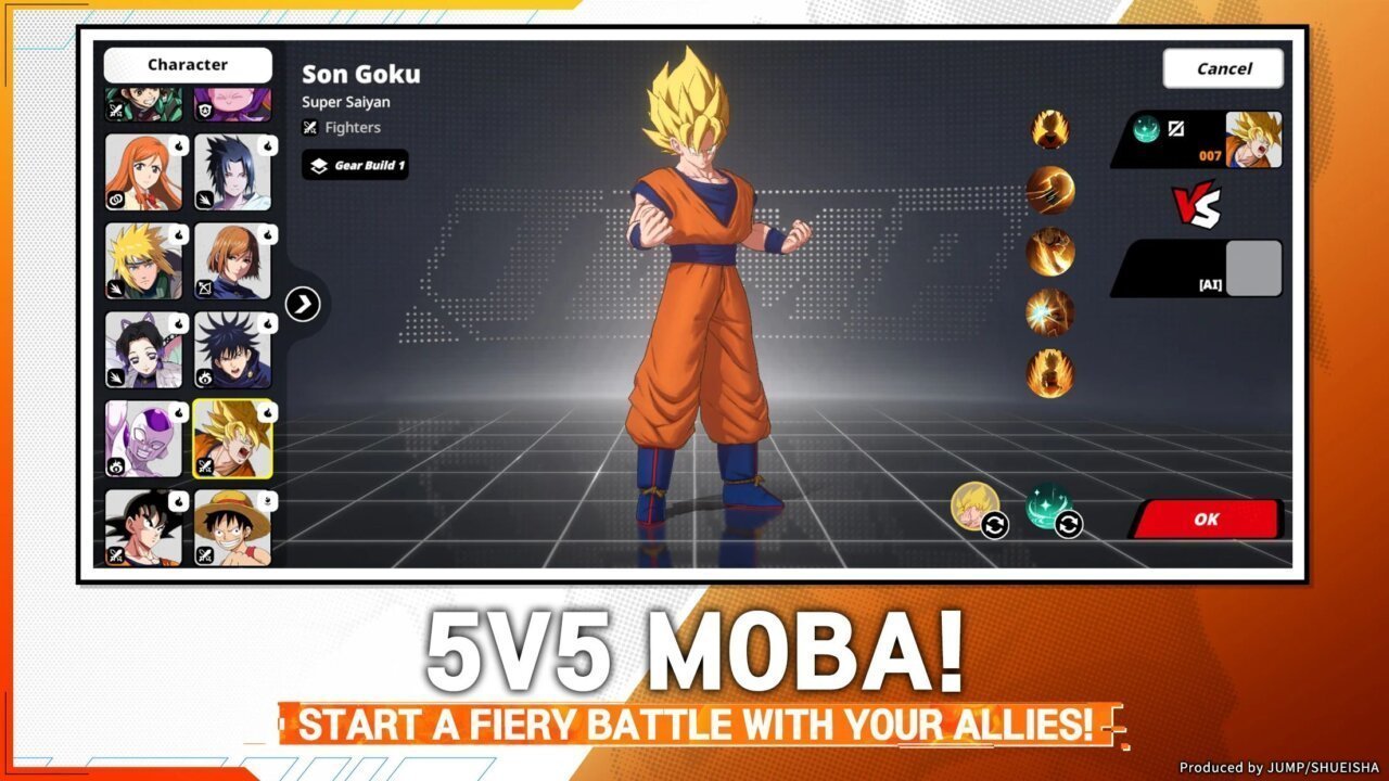 « Jump : Assemble » réunit Goku, Luffy et Naruto dans un jeu mobile pour déterminer qui est le plus fort #2