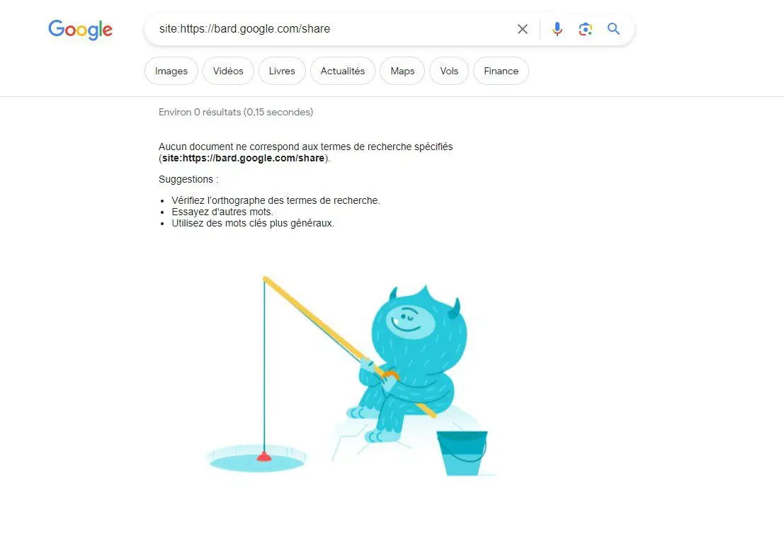 Des discussions avec Google Bard diffusées en public sur Google #2