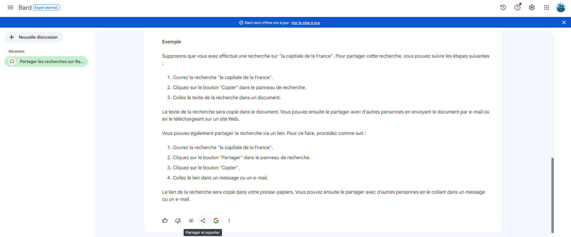 Des discussions avec Google Bard diffusées en public sur Google