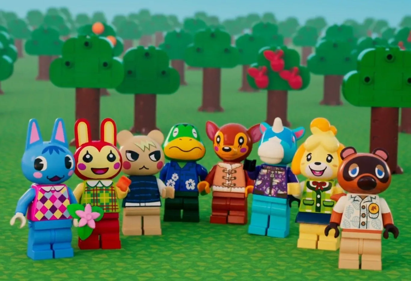Nintendo et LEGO s’associent pour lancer un set Animal Crossing