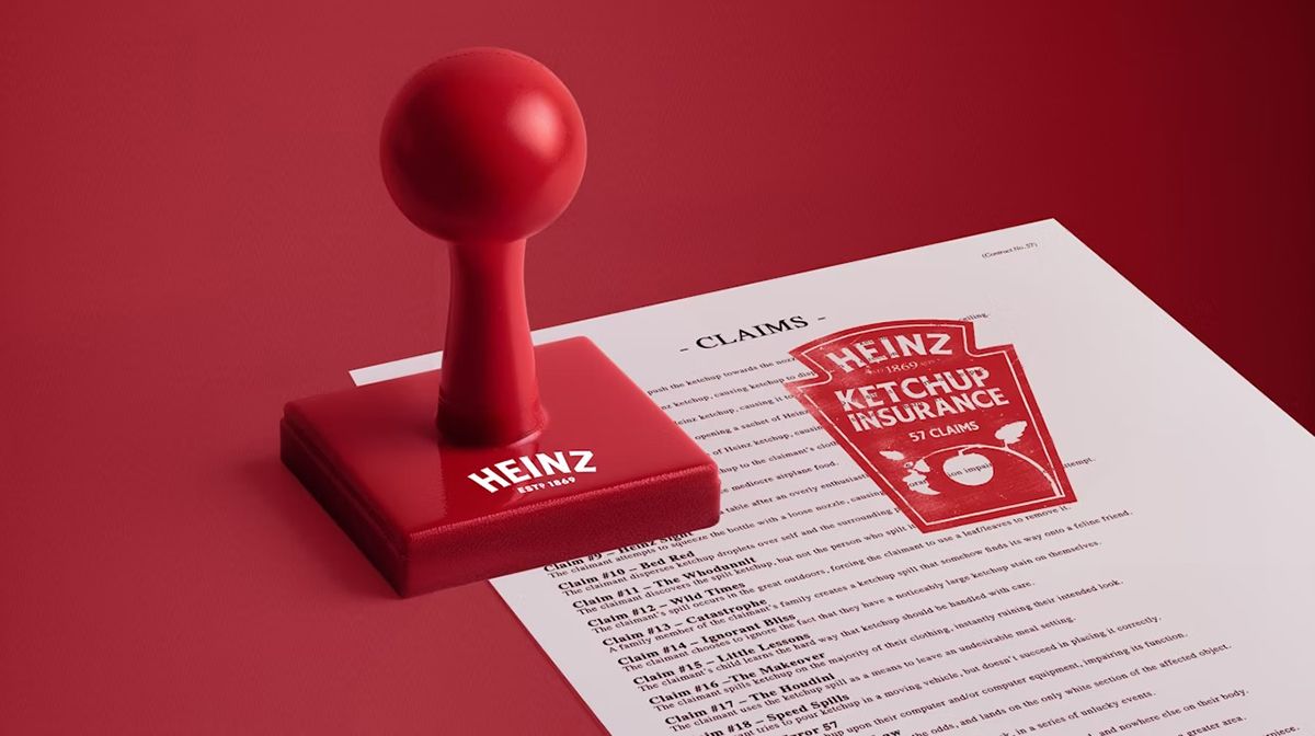 Heinz lance une assurance pour vous indemniser en cas d’accident de Ketchup #2