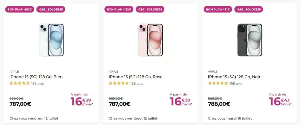 Un iPhone 15 neuf à moins de 100€ ? C’est possible grâce à l’offre « double reprise » de Pixmania #3