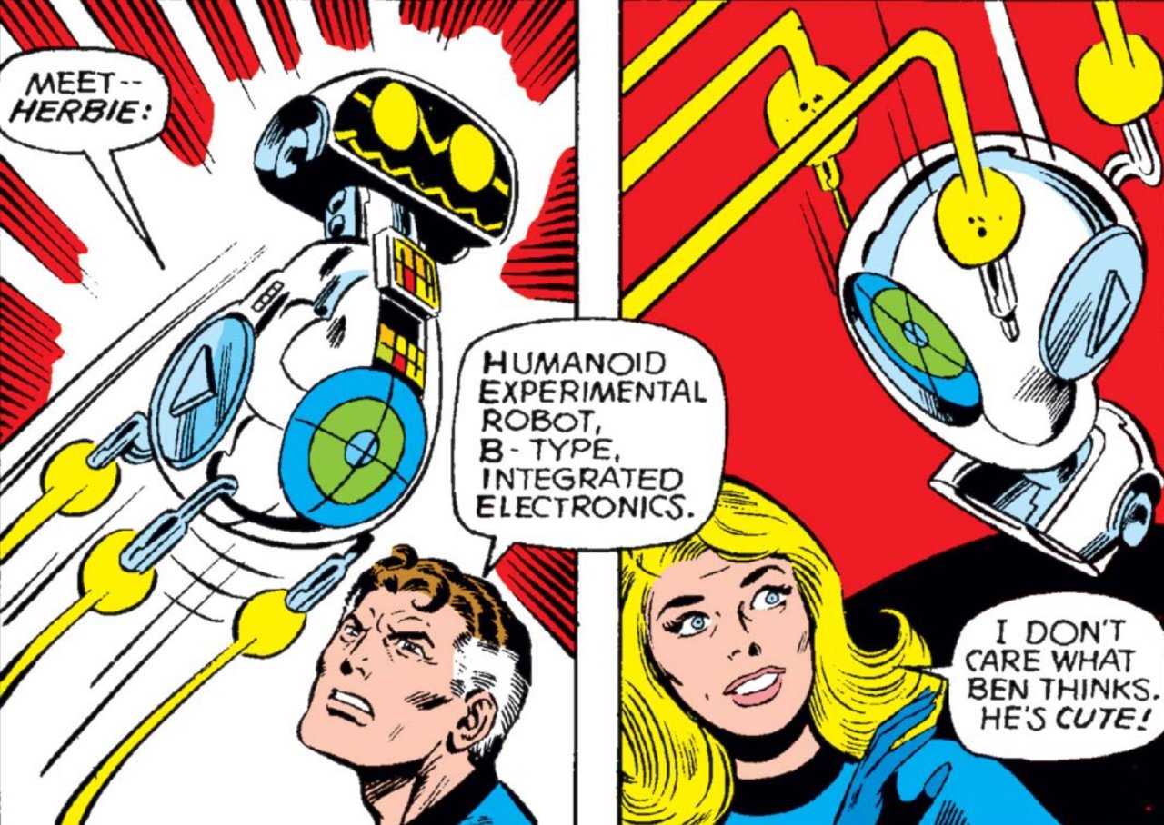 Qui est Herbie, le robot domestique du film Les Quatre Fantastiques Premiers pas ? #2