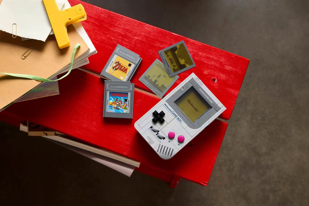 LEGO x Nintendo : une Game Boy à construire arrive en Octobre