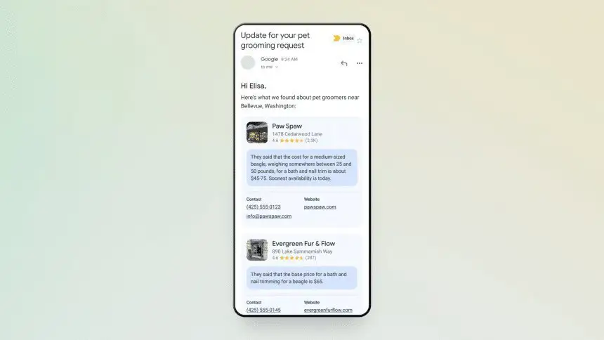 L’IA de Google peut passer des appels à votre place avec Duplex #2
