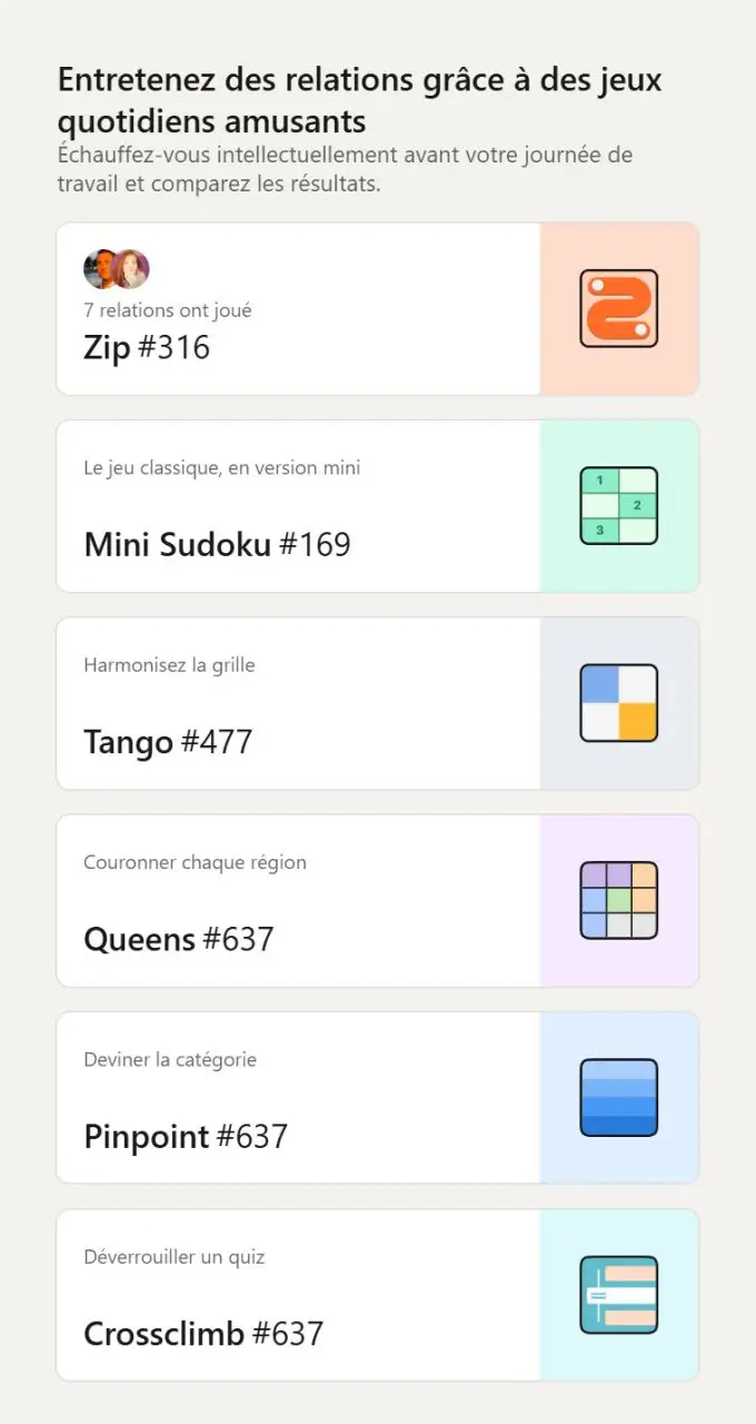 Saviez-vous qu’il existe des Jeux gratuits sur Linkedin ?