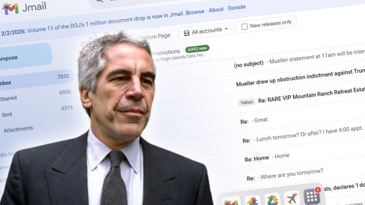 Jmail. World : ce site permet de consulter tous les emails de Jeffrey Epstein