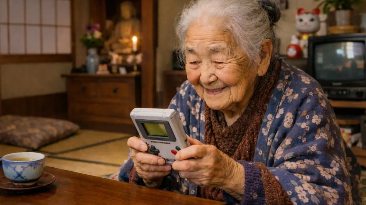 Nintendo offre une Game Boy avec Tetris à une grand-mère de 95 ans