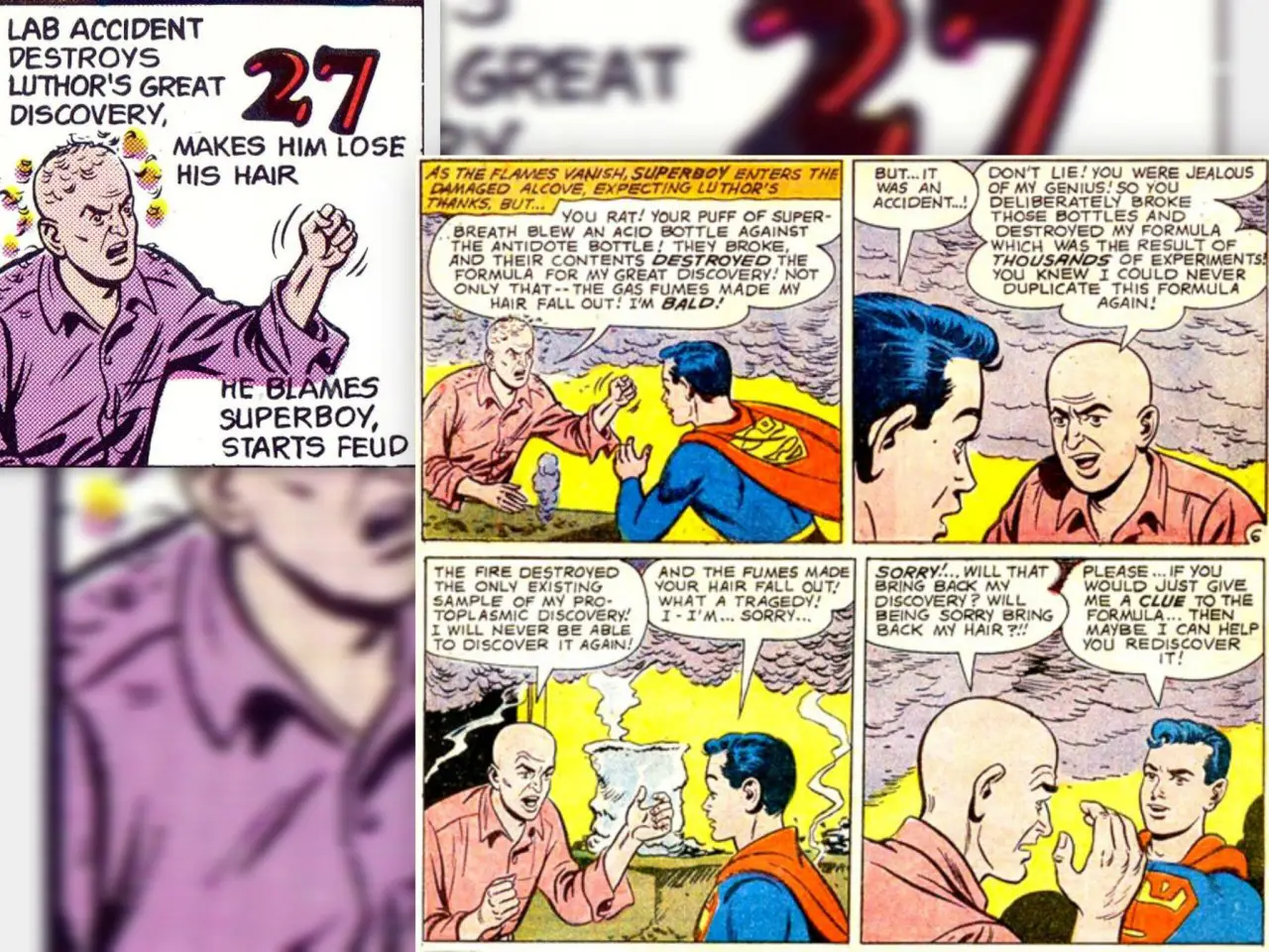 Lex Luthor est inspiré d’un méchant inventé 7 ans plus tôt appelé « The Superman » #5