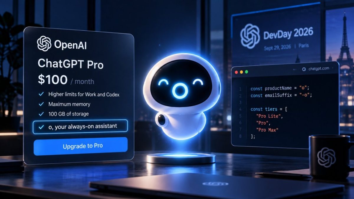 OpenAI prépare « o », un assistant ChatGPT toujours actif repéré dans l’offre Pro à 100 $