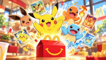 Pokémon : 15 cartes à collectionner dans les Happy Meal de McDonald’s pour les 30 ans de la licence