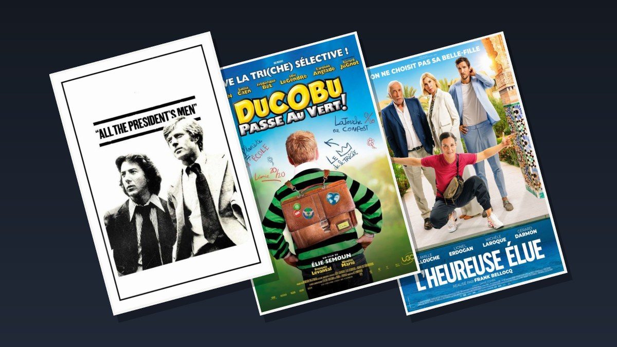 Programme TV ce soir 23 Octobre : Les Hommes du président + 2 autres films
