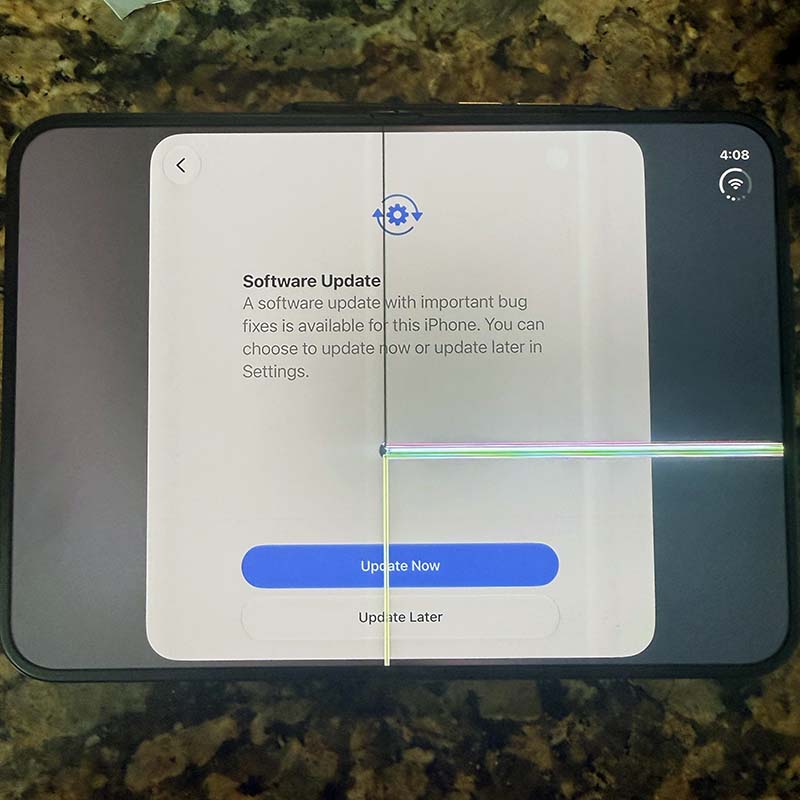 IPhone Duo : des écrans fissurés en quelques heures