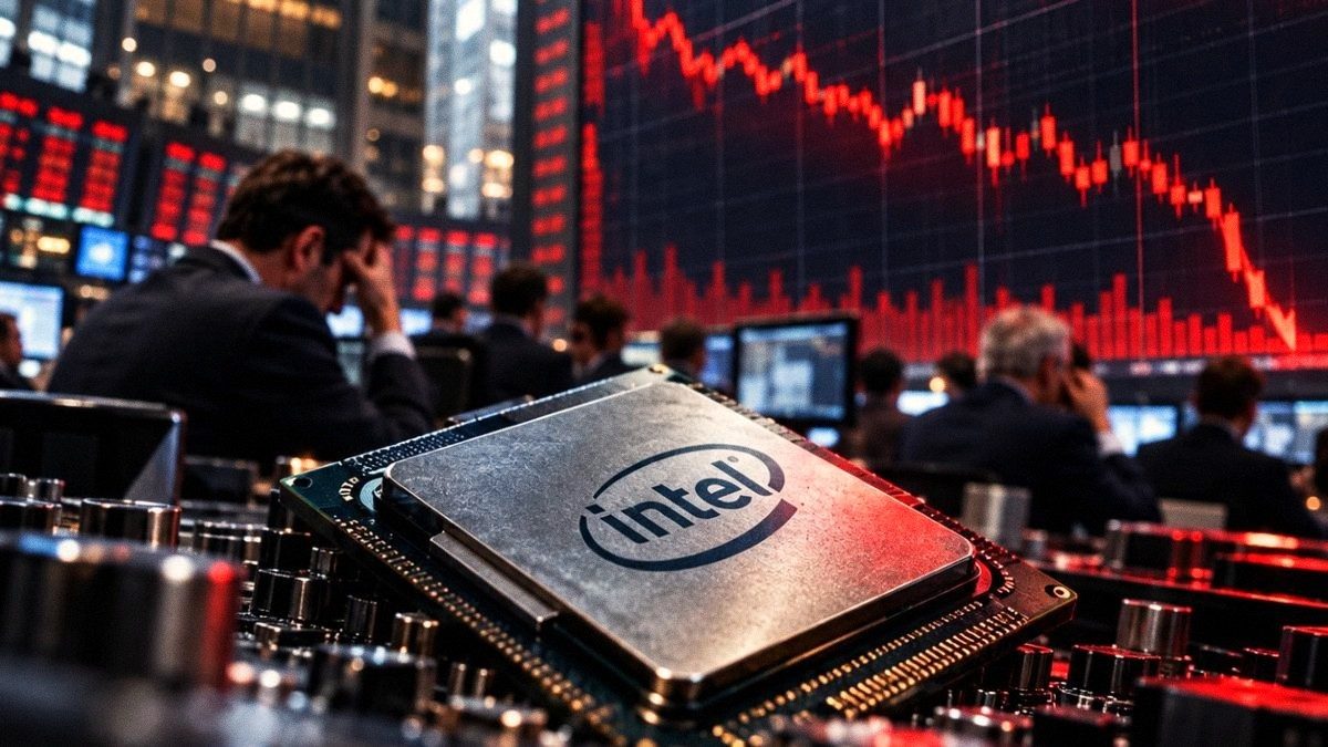 La tech plonge en Bourse : Intel perd 30% et la bulle IA refait peur