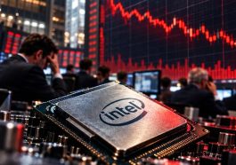 La tech plonge en Bourse : Intel perd 30% et la bulle IA refait peur