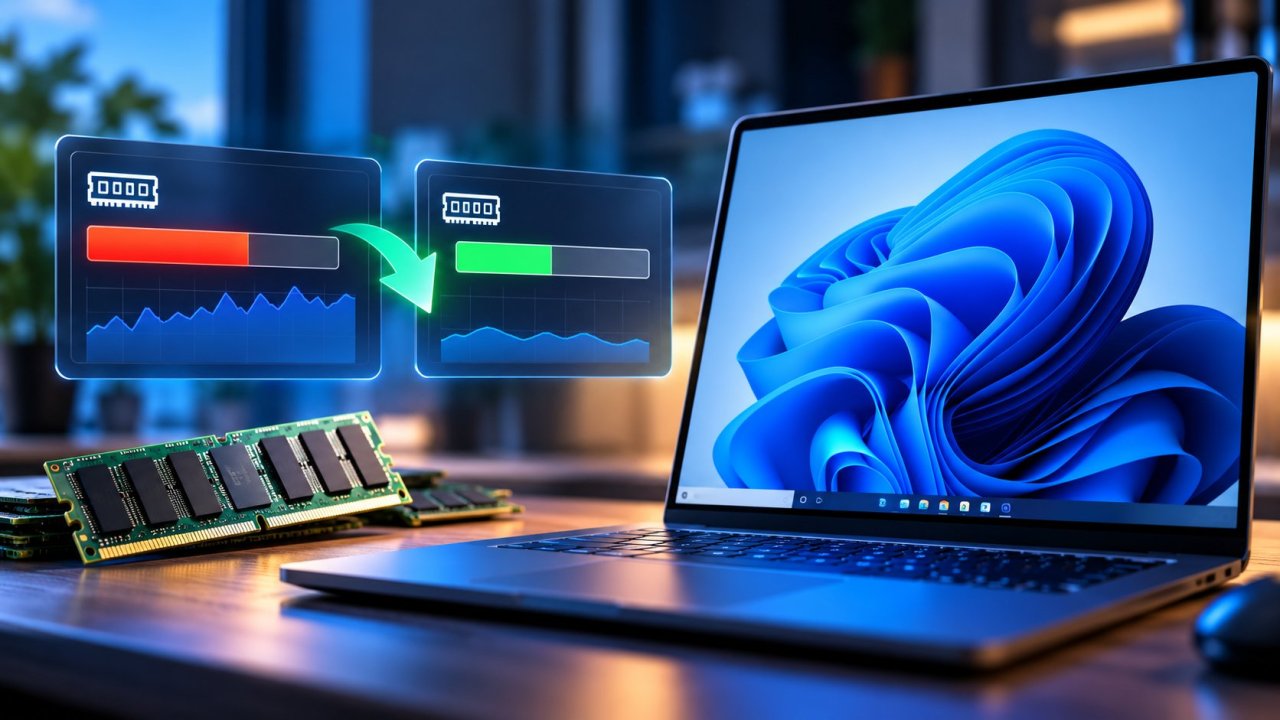 Windows 11 26H2 libère jusqu’à 2 Go de RAM sur les gros PC mais rien sur les petits