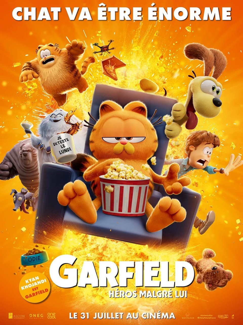 Fiche du film Garfield : Héros malgré lui