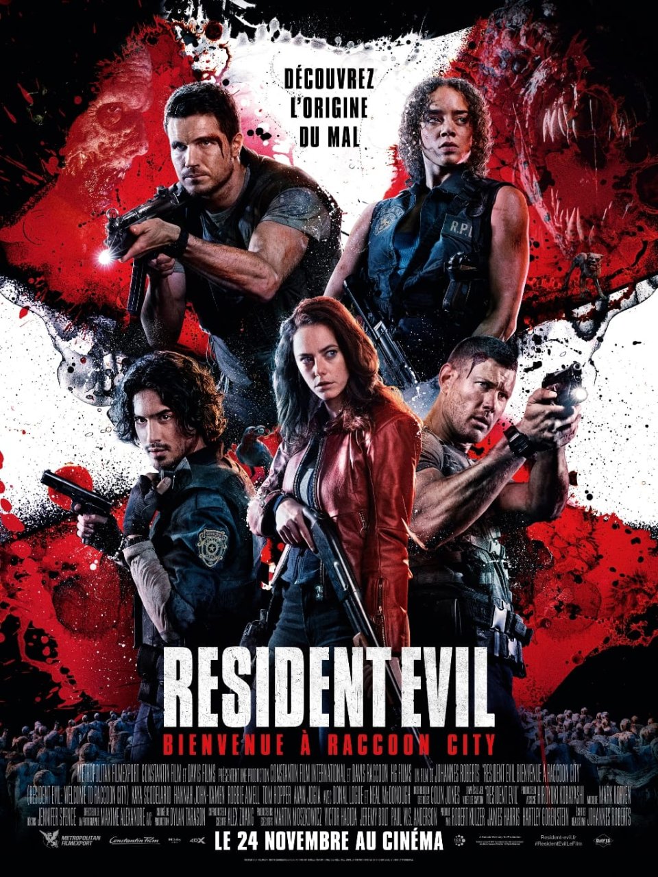 Fiche du film Resident Evil : Bienvenue à Raccoon City