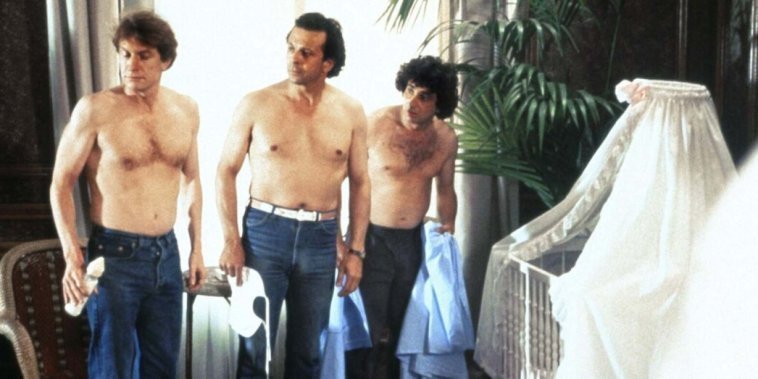 3 hommes et un couffin