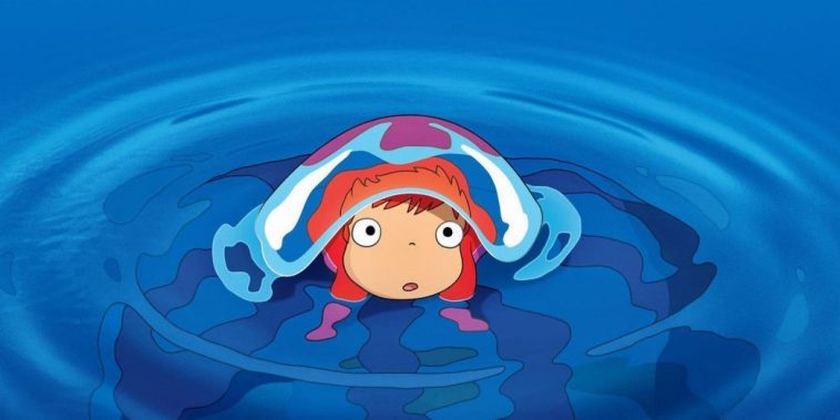 Ponyo sur la falaise