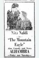Fiche du film The Mountain Eagle