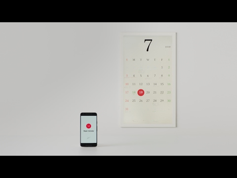 Magic Calendar : ce calendrier connecté se synchronise avec votre smartphone #2