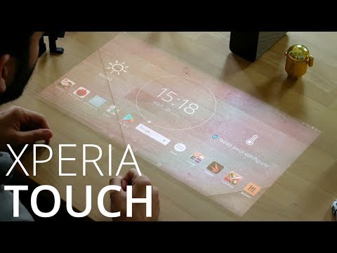 Le Xperia Touch transforme toutes les surfaces en écrans tactiles #8