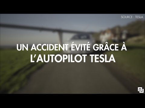 L’autopilote d’une voiture Tesla évite un accident à son conducteur #2