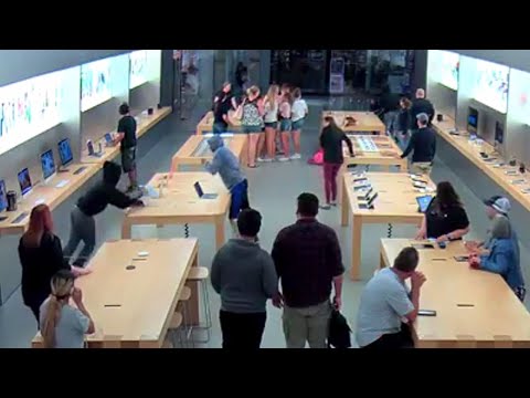 Un Apple Store se fait voler 27.000 dollars de produits en 30 secondes #2