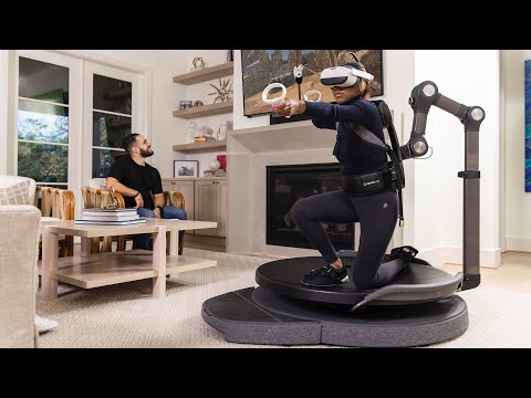 Le tapis Omni One pour se déplacer dans les jeux VR disponible à la vente #3