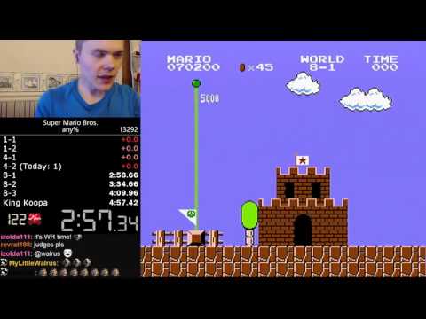 Record du monde : il finit Super Mario Bros en moins de 5 minutes #14