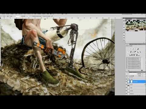 Création d’une couverture BD en timelapse #2
