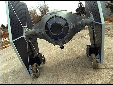 Star Wars : un fan fabrique son Tie-fighter téléguidé #2