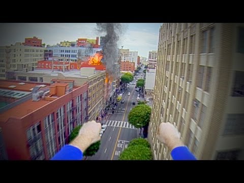 Superman avec une GoPro #2