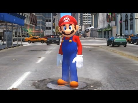 Une parodie de Super Mario Odyssey dans GTA IV #2