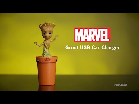 Ce bébé Groot danse en rechargeant votre smartphone #3