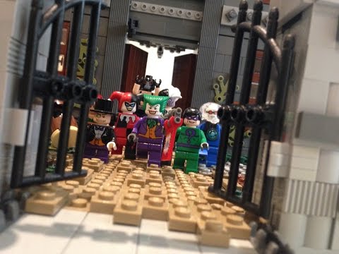 LEGO Batman : un fan crée l’Asile d’Arkham en 18000 briques #3