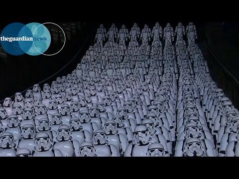 500 Stormtroopers sur la Muraille de Chine pour la promotion de Star Wars Episode VII #6