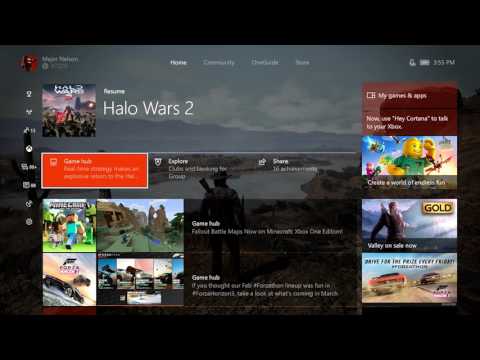 Xbox One : nouvel écran d’accueil, Beam, le point sur les nouveautés